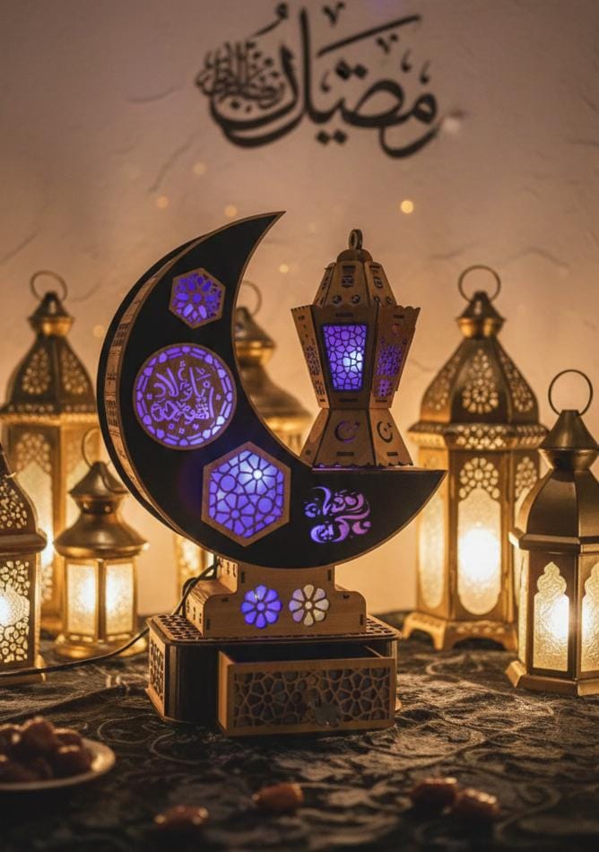 هلال + فانوس بالماتور