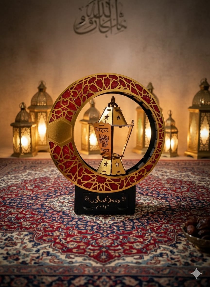 فانوس هلال مدور